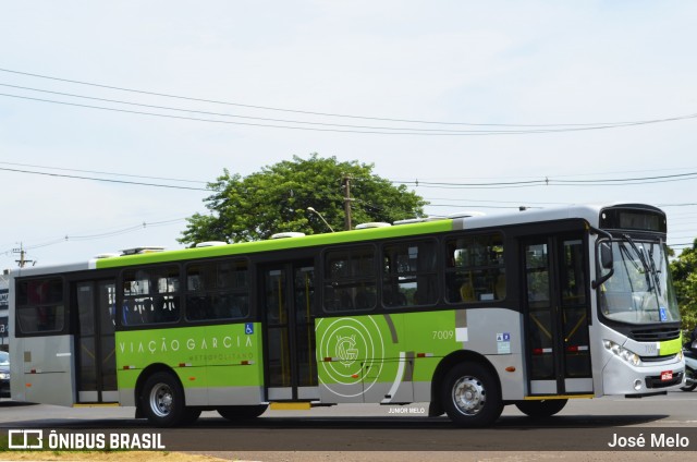 Viação Garcia 7009 na cidade de Maringá, Paraná, Brasil, por José Melo. ID da foto: 6400107.