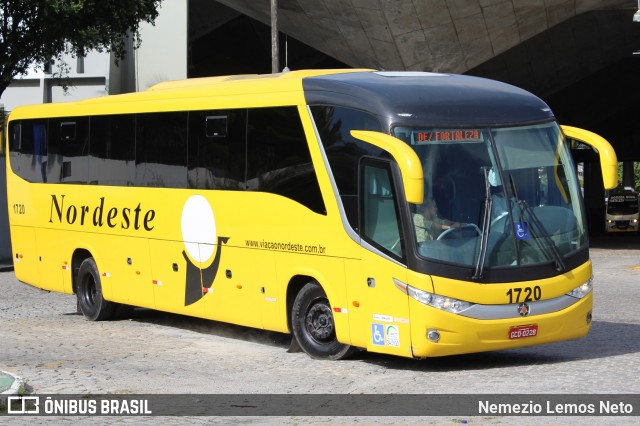 Viação Nordeste 1720 na cidade de Fortaleza, Ceará, Brasil, por Nemezio Lemos Neto. Número da foto: #6399782.
