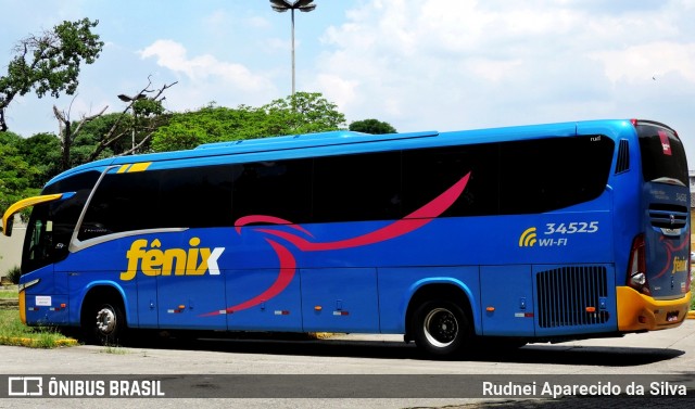 Rápido Expresso Fênix Viação 34525 na cidade de São Paulo, São Paulo, Brasil, por Rudnei Aparecido da Silva. Número da foto: #6427500.