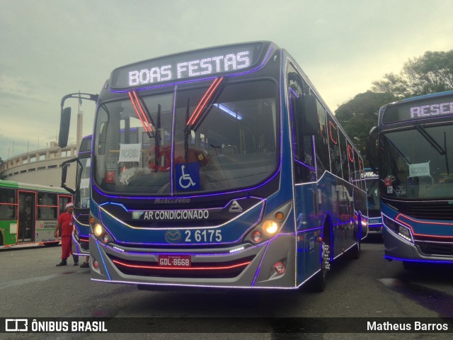 Transcooper > Norte Buss 2 6175 na cidade de São Paulo, São Paulo, Brasil, por Matheus Barros. Número da foto: #6427945.