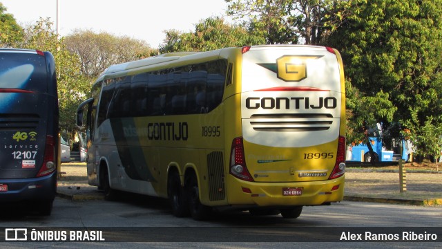 Empresa Gontijo de Transportes 18995 na cidade de São Paulo, São Paulo, Brasil, por Alex Ramos Ribeiro. ID da foto: 6428637.