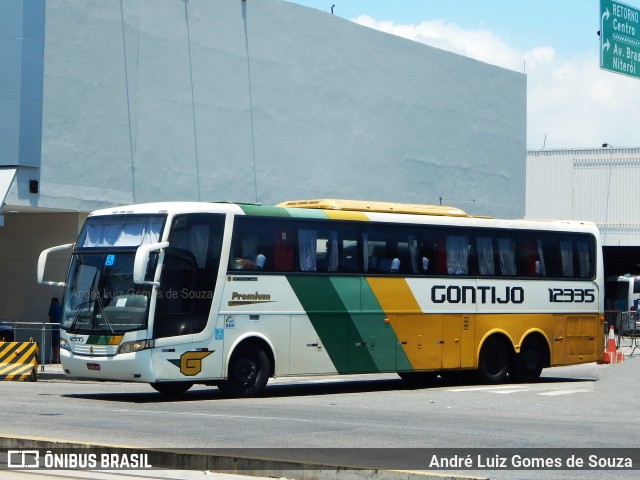 Empresa Gontijo de Transportes 12335 na cidade de Rio de Janeiro, Rio de Janeiro, Brasil, por André Luiz Gomes de Souza. ID da foto: 6428502.