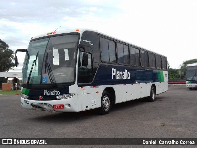 Planalto Transportes 1113 na cidade de Santa Maria, Rio Grande do Sul, Brasil, por Daniel  Carvalho Correa. Número da foto: #6427862.