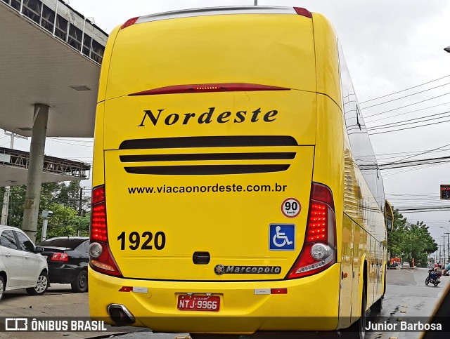 Viação Nordeste 1920 na cidade de Fortaleza, Ceará, Brasil, por Junior Barbosa. ID da foto: 6429092.