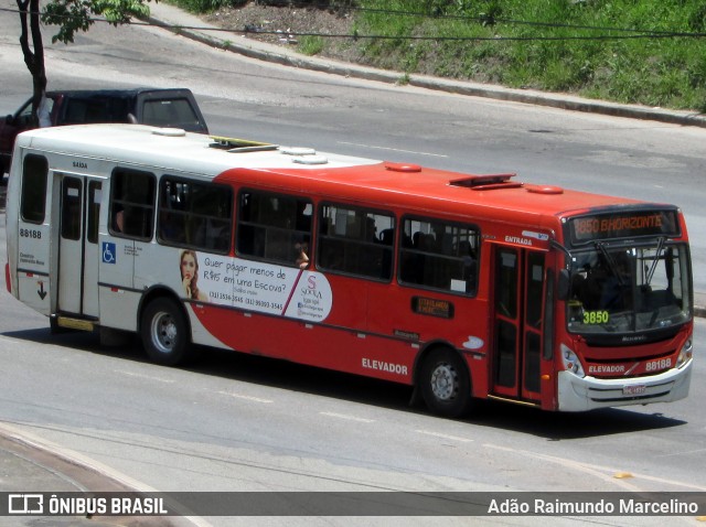 Viação Novo Retiro 88188 na cidade de Belo Horizonte, Minas Gerais, Brasil, por Adão Raimundo Marcelino. Número da foto: #6428882.