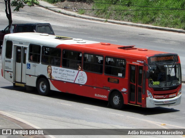 Viação Novo Retiro 88188 na cidade de Belo Horizonte, Minas Gerais, Brasil, por Adão Raimundo Marcelino. ID da foto: 6428882.