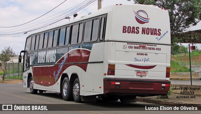 Boas Novas Turismo 3010 na cidade de Alfenas, Minas Gerais, Brasil, por Lucas Elson de Oliveira. ID da foto: 6426923.