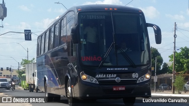 Arêa Leão Turismo 60 na cidade de Teresina, Piauí, Brasil, por Lucivanildo Carvalho. ID da foto: 6427732.