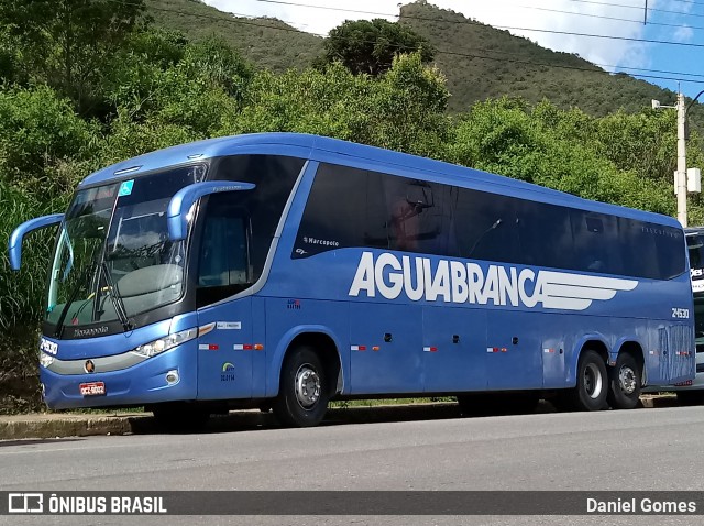 Viação Águia Branca 24530 na cidade de Ouro Preto, Minas Gerais, Brasil, por Daniel Gomes. Número da foto: #6428827.