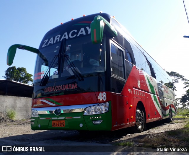 Transportes Zaracay 48 na cidade de Brasil, por Stalin Vinueza. ID da foto: 6429795.