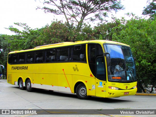 Viação Itapemirim 5081 na cidade de São Paulo, São Paulo, Brasil, por Vinícius  Christófori. Número da foto: #6430086.