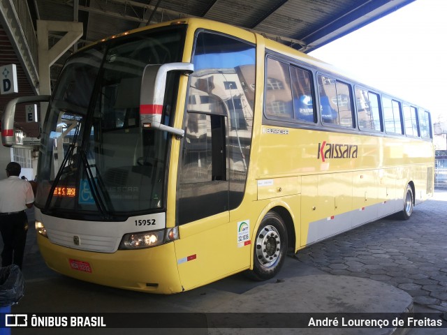 Kaissara - Viação Caiçara 15952 na cidade de Ipatinga, Minas Gerais, Brasil, por André Lourenço de Freitas. ID da foto: 6430458.