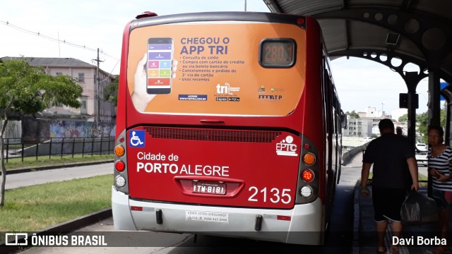 VTC - Viação Teresópolis Cavalhada 2135 na cidade de Porto Alegre, Rio Grande do Sul, Brasil, por Davi Borba. Número da foto: #6429614.