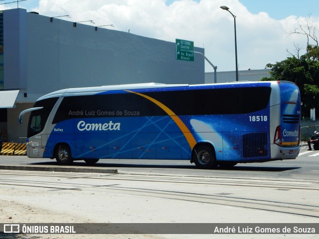 Viação Cometa 18518 na cidade de Rio de Janeiro, Rio de Janeiro, Brasil, por André Luiz Gomes de Souza. Número da foto: #6431075.
