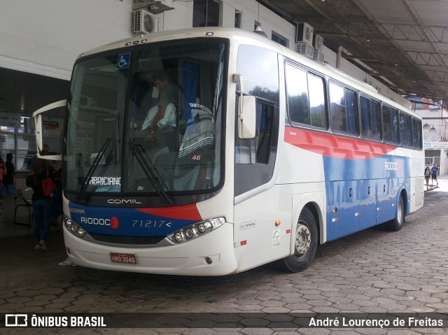 Viação Riodoce 71217 na cidade de Ipatinga, Minas Gerais, Brasil, por André Lourenço de Freitas. Número da foto: #6430462.