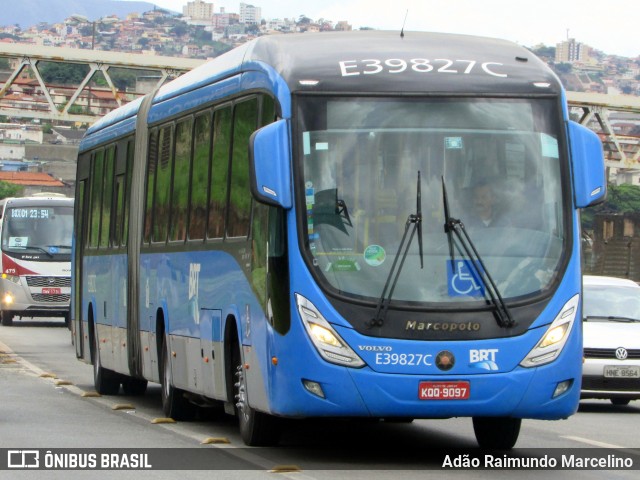 Transportes Santa Maria E39827C na cidade de Belo Horizonte, Minas Gerais, Brasil, por Adão Raimundo Marcelino. ID da foto: 6430866.