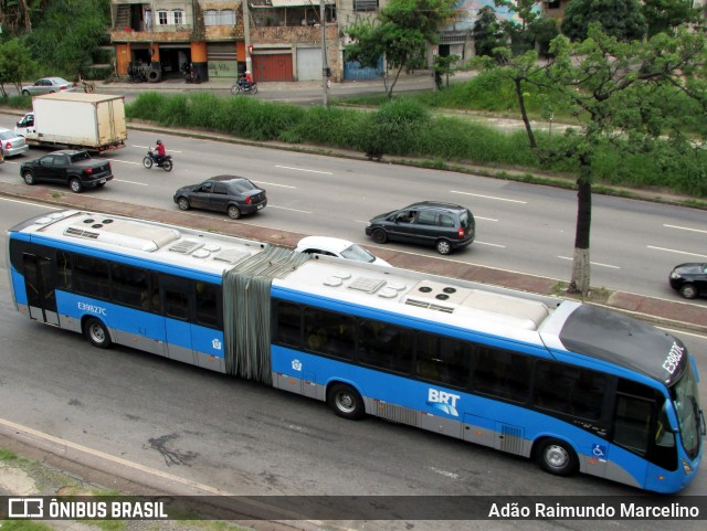 Transportes Santa Maria E39827C na cidade de Belo Horizonte, Minas Gerais, Brasil, por Adão Raimundo Marcelino. ID da foto: 6430891.