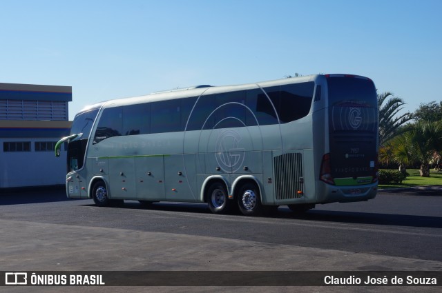 Viação Garcia 7957 na cidade de Ribeirão Preto, São Paulo, Brasil, por Claudio José de Souza. Número da foto: #6430423.