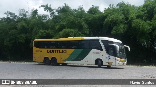 Empresa Gontijo de Transportes 18750 na cidade de Cruz das Almas, Bahia, Brasil, por Flávio  Santos. Número da foto: #6430190.