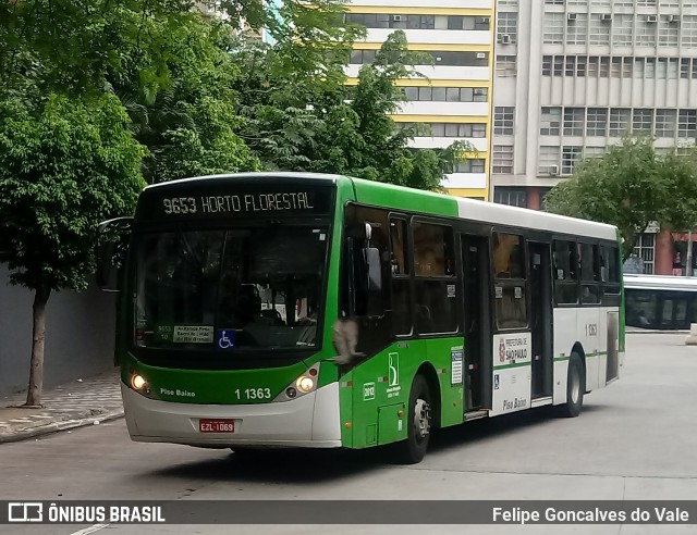 Viação Santa Brígida 1 1363 na cidade de São Paulo, São Paulo, Brasil, por Felipe Goncalves do Vale. ID da foto: 6429656.