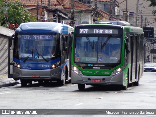 Viação Santa Brígida 1 1453 na cidade de São Paulo, São Paulo, Brasil, por Moaccir  Francisco Barboza. ID da foto: 6431460.