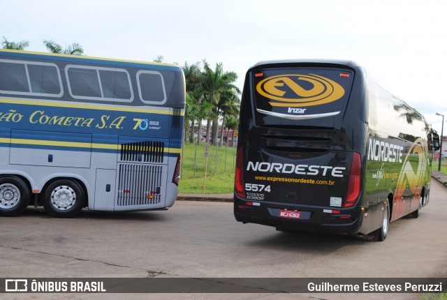 Expresso Nordeste 5574 na cidade de Campo Mourão, Paraná, Brasil, por Guilherme Esteves Peruzzi. Número da foto: #6431251.