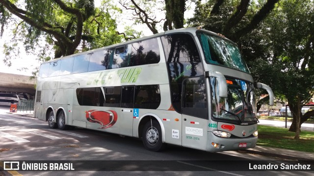 Eucatur - Empresa União Cascavel de Transportes e Turismo 4435 na cidade de Curitiba, Paraná, Brasil, por Leandro Sanchez. ID da foto: 6433087.