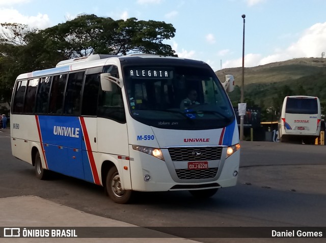 Univale Transportes M-590 na cidade de Mariana, Minas Gerais, Brasil, por Daniel Gomes. ID da foto: 6435161.