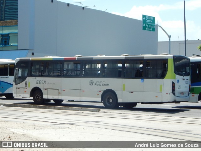 Viação Pavunense B32521 na cidade de Rio de Janeiro, Rio de Janeiro, Brasil, por André Luiz Gomes de Souza. ID da foto: 6434501.