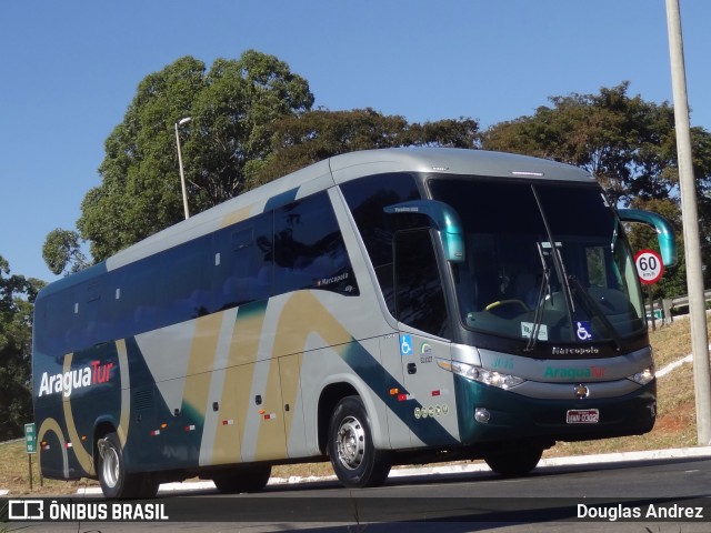 Araguatur Turismo 3015 na cidade de Inhumas, Goiás, Brasil, por Douglas Andrez. ID da foto: 6434657.