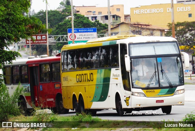 Empresa Gontijo de Transportes 11965 na cidade de Belo Horizonte, Minas Gerais, Brasil, por Lucas Nunes. ID da foto: 6434876.