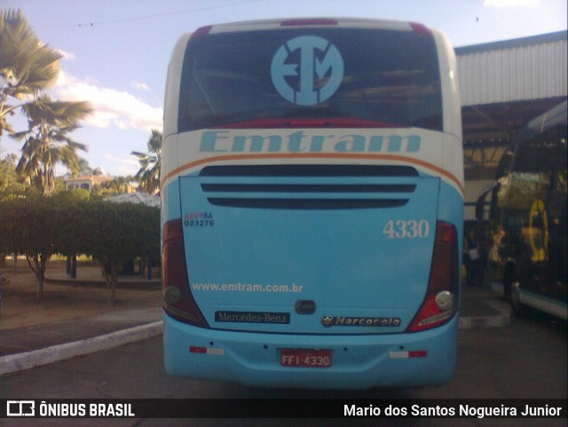 Emtram 4330 na cidade de Piritiba, Bahia, Brasil, por Mario dos Santos Nogueira Junior. Número da foto: #6435131.