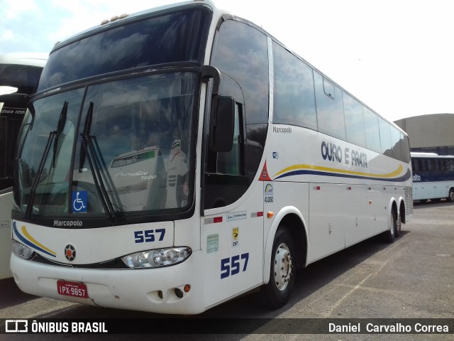 Viação Ouro e Prata 557 na cidade de Santa Maria, Rio Grande do Sul, Brasil, por Daniel  Carvalho Correa. Número da foto: #6436507.
