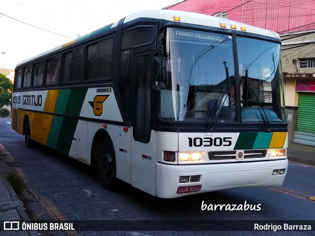 Empresa Gontijo de Transportes 10305 na cidade de Belo Horizonte, Minas Gerais, Brasil, por Rodrigo Barraza. ID da foto: 6436757.