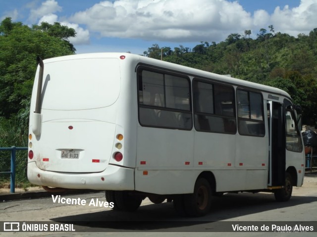 Ônibus Particulares 9103 na cidade de Pedro Leopoldo, Minas Gerais, Brasil, por Vicente de Paulo Alves. ID da foto: 6435559.