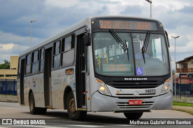 Viação Lira 14013 na cidade de Hortolândia, São Paulo, Brasil, por Matheus Gabriel dos Santos. ID da foto: 6437354.