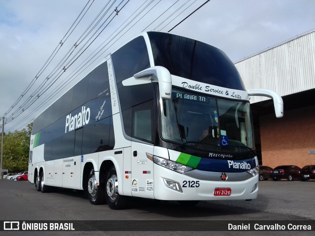 Planalto Transportes 2125 na cidade de Santa Maria, Rio Grande do Sul, Brasil, por Daniel  Carvalho Correa. ID da foto: 6436520.