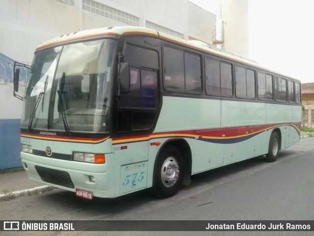 Ônibus Particulares 575 na cidade de Itajaí, Santa Catarina, Brasil, por Jonatan Eduardo Jurk Ramos. ID da foto: 6435757.