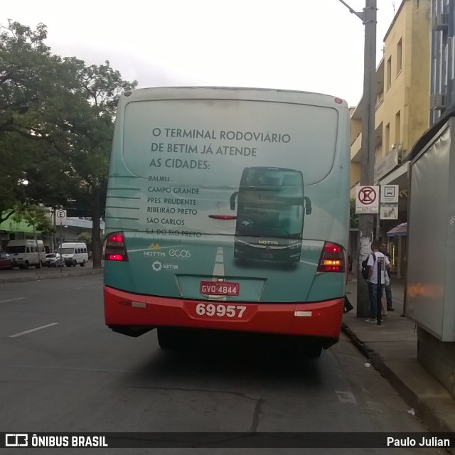 Viação Santa Edwiges 69957 na cidade de Belo Horizonte, Minas Gerais, Brasil, por Paulo Julian. Número da foto: #6435893.
