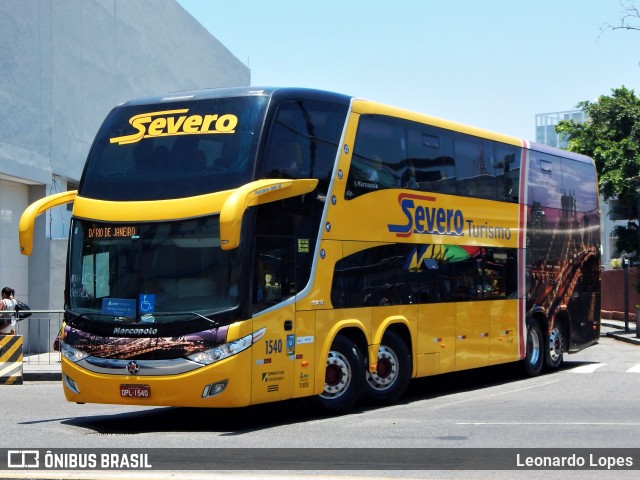 Severo Turismo 1540 na cidade de Rio de Janeiro, Rio de Janeiro, Brasil, por Leonardo Lopes. Número da foto: #6437212.