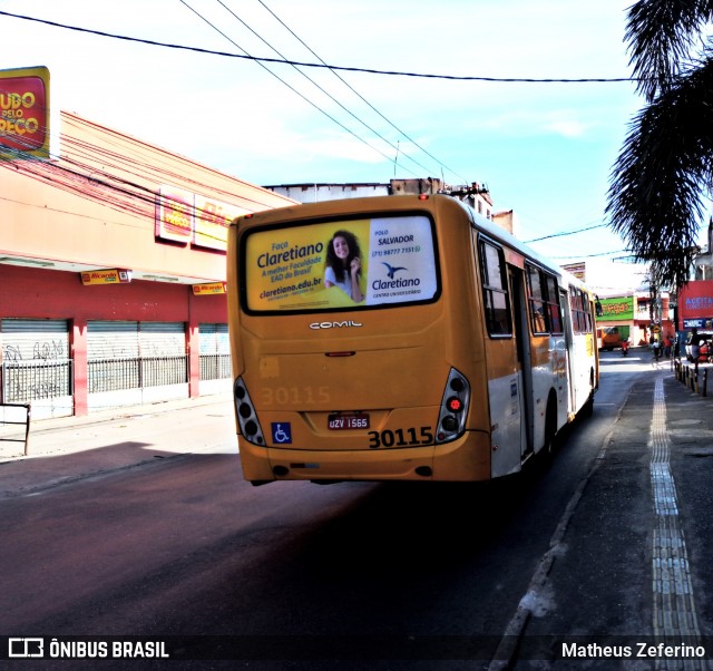 Plataforma Transportes 30115 na cidade de Salvador, Bahia, Brasil, por Matheus Zeferino. ID da foto: 6436615.