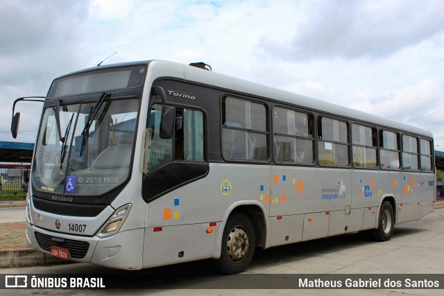 Viação Lira 14007 na cidade de Hortolândia, São Paulo, Brasil, por Matheus Gabriel dos Santos. Número da foto: #6437187.