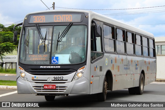 Viação Lira 14012 na cidade de Hortolândia, São Paulo, Brasil, por Matheus Gabriel dos Santos. Número da foto: #6437220.