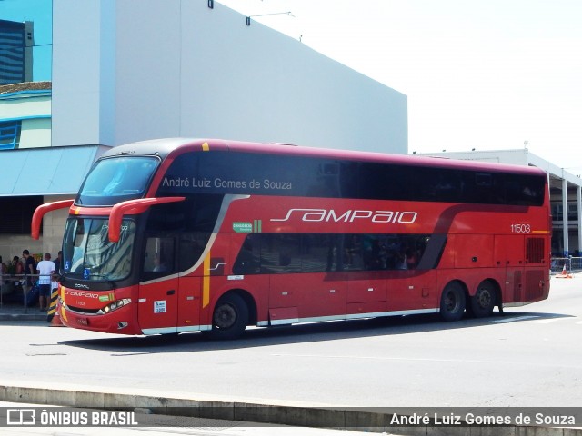 Viação Sampaio 11503 na cidade de Rio de Janeiro, Rio de Janeiro, Brasil, por André Luiz Gomes de Souza. ID da foto: 6439312.