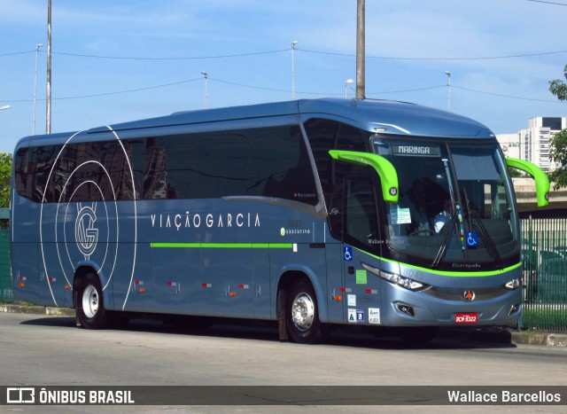 Viação Garcia 8045 na cidade de São Paulo, São Paulo, Brasil, por Wallace Barcellos. Número da foto: #6439796.