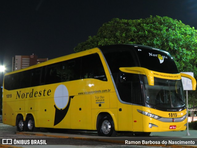 Viação Nordeste 1819 na cidade de Fortaleza, Ceará, Brasil, por Ramon Barbosa do Nascimento. ID da foto: 6439103.