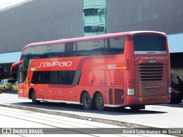 Viação Sampaio 11503 na cidade de Rio de Janeiro, Rio de Janeiro, Brasil, por André Luiz Gomes de Souza. Número da foto: #6439317.