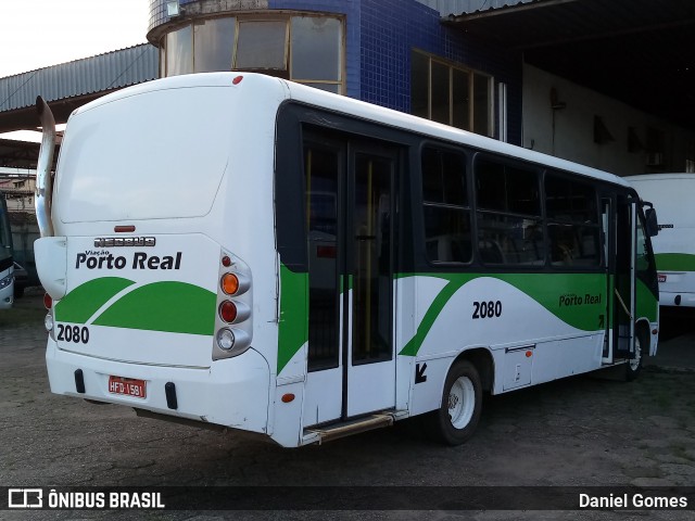 Viação Porto Real 2080 na cidade de Mariana, Minas Gerais, Brasil, por Daniel Gomes. ID da foto: 6438308.