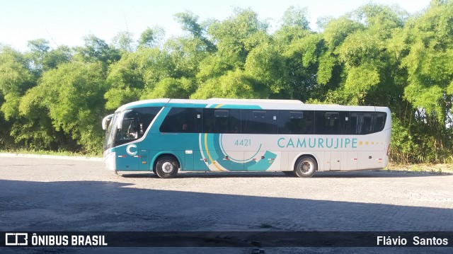 Auto Viação Camurujipe 4421 na cidade de Cruz das Almas, Bahia, Brasil, por Flávio  Santos. ID da foto: 6438371.