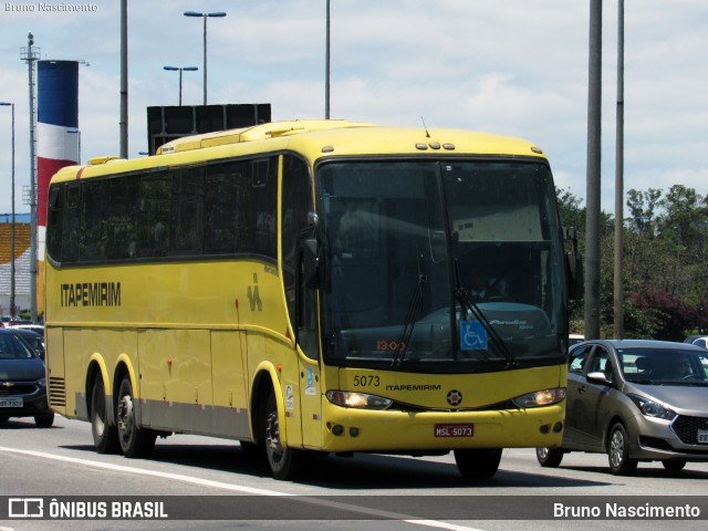 Viação Itapemirim 5073 na cidade de São Paulo, São Paulo, Brasil, por Bruno Nascimento. Número da foto: #6438341.